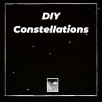 Teach your kids about constellations and make your own constellations at home!