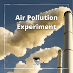  Learn to measure pollution levels using items from around the house with today's activity!