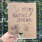 Create your very own nature journal with a few household items using the instructions in this activity!