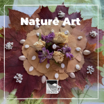 Leaves, Sticks, rocks and many other small pieces of nature turn into a great medium to make art with! Get outside, get your hands dirty and feel the calming effect nature and making mandalas has for you! 