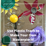 Take your garbage and turn it into a master piece with this fun activity!